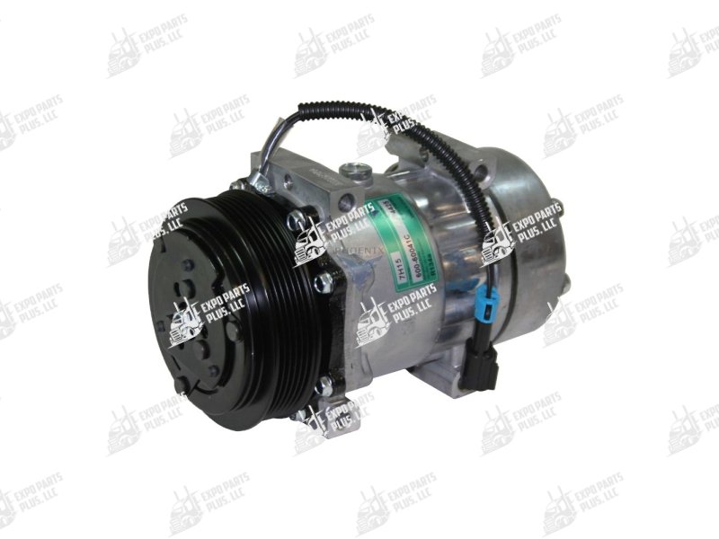 Air Conditioning Compressor - Sd7h15 12v Pv6 125mm - Kw/pb - 5366, Ptac5366, F69-6002-122, 4040, 4425, 4792, 03-1405, Otrc01007, 830.31007
